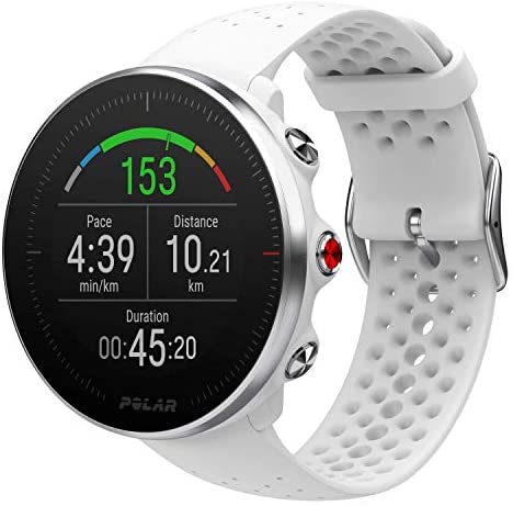Polar Vantage M -Reloj con GPS y Frecuencia Cardíaca - Multideporte y programas de running - Resistente al agua, ligero