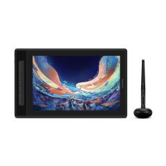 HUION Kamvas Pro 13 (2.5K) tableta digitalizadora Plata 5080 líneas por pulgada 286,5 x 179 mm USB