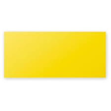 Sobres y tarjetas de colores 106 x 213 210g amarillo sol