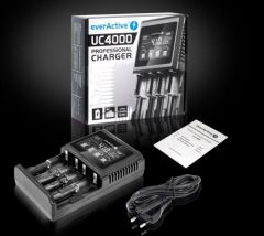 Everactive UC-4000 cargador de batería Pilas de uso doméstico Corriente alterna