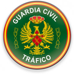 Imán Frigo Redondo Guardia Civil Tráfico