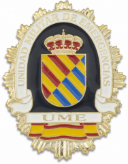 Placa - Chapa de Carteras Martinez Albainox UME Unidad Militar de Emergencia 09188