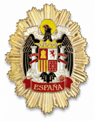 Placa - Chapa De Carteras Aguila España 09190