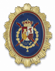 Placa - Chapa Para Carteras Guardia Real 09243