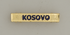 Barra De Misión Kosovo Albainox, Fabricado De Metal, 2,2 Cms De Tamaño, 09460