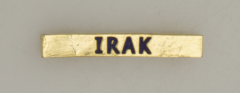 Barra de Misión Irak Martinez Albainox, de 2,2 cm, Fabricada en Metal 09481