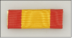 Pasador con Cinta Merito Naval, Fabricado en Tela, Tamaño de 3 X 1 cm Martinez Albainox, 09717