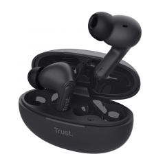 Trust Yavi Auriculares True Wireless Stereo (TWS) Dentro de oído Llamadas/Música USB Tipo C Bluetooth Negro
