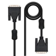 Cable dvi nano cable dvi18+1/m - dvi18+1/m 3,0m single link negro