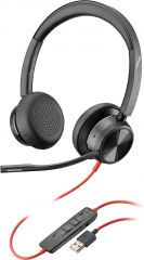 POLY Auriculares estéreo USB-A Blackwire 8225-M