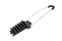 Extralink ANCHORING CLAMP PA6-9 abrazadera para cable Negro, Acero