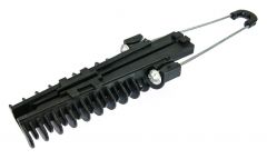 Extralink ANCHORING CLAMP PA70-2000 10-15MM CABLE abrazadera para cable Negro 1 pieza(s)
