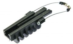 Extralink EX.2527 abrazadera para cable Negro 1 pieza(s)