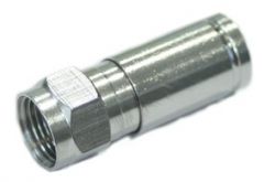 Conector F Compresion para cable de 7mm 