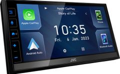 JVC KW-M785DBW receptor multimedia para coche Negro Wifi 200 W Bluetooth