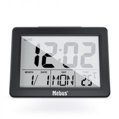 Mebus 25739 despertador Reloj despertador analógico Negro