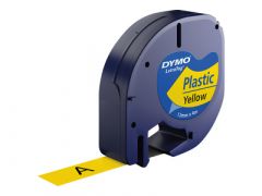 DYMO S0721620 cinta para impresora de etiquetas Negro sobre amarillo