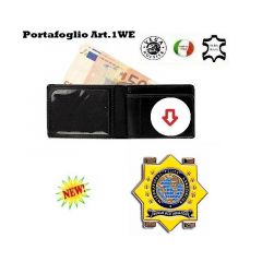 Porta folio con porta placa extraíble para la policía internacional  Vega Holster 1WE83