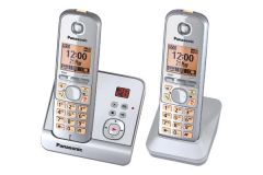Panasonic KX-TG6722 Teléfono DECT Plata