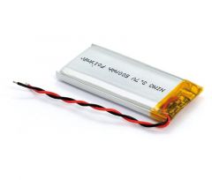 Bateria Litio 3,7V 500mA Cto De Control Recargable