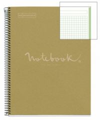 Cuaderno 100% reciclado nb-1 a4 80hojas ecoverde emotions mr miquelrius 6091