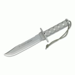 Cuchillo de supervivencia AITOR jungle king I, hoja de acero inoxidable de 20,5 cm, 1 kg de peso, incluye accesorios de supervivencia, 16015