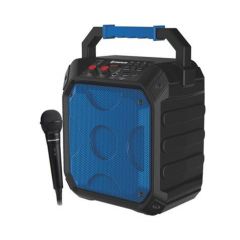 Coolsound karaoke party boom altavoz bluetooth 15w tws + microfono - pantalla led - autonomia hasta 4h - usb, microsd - asa de transporte