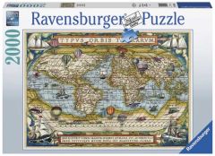 Ravensburger Around the World Puzzle rompecabezas 2000 pieza(s) Mapas