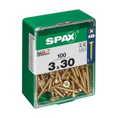 SPAX 4081020300302 tornillo/tuerca 30 mm 100 pieza(s)