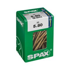 SPAX 4081020500807 tornillo/tuerca 80 mm 50 pieza(s)