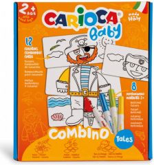 Carioca Puzle Combino Pirates BABY Juego de imágenes para colorear