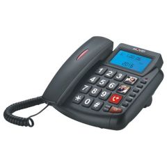 OUTLET Muvip bigphone telefono fijo sobremesa con botones grandes - ideal para personas mayores - pantalla lcd - identificador de llamadas - funcion manos libres
