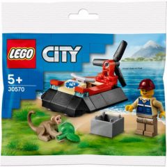 Lego 30570 City Luftkissenboot für Tierrettungen
