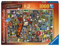 Ravensburger - puzzle 1000 awesome alphabet i and j