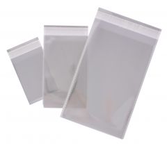 Apli bolsas polipropileno transparente con cierre adhesivo - 60 x 80mm - galga 120 - alta resistencia y flexibilidad - uso alimenticio