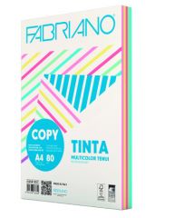 Fabriano Copy Tinta papel para impresora de inyección de tinta A4 (210x297 mm) 250 hojas Azul, Verde, Lavanda, Rosa, Amarillo