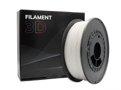 Filamento 3d pla - diametro 1.75mm - bobina 1kg - color gris claro