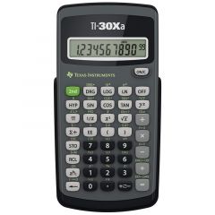 Texas Instruments TI-30Xa calculadora Bolsillo Calculadora científica Negro, Gris