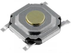 Pulsador Tacto SMD 5,2x5,2mm Altura 1,5mm SW053