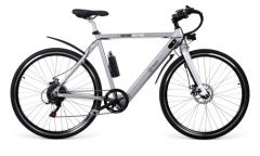 Youin ebike you-ride new york - polivalente - rueda 28” - bateria integrada y extraible - silver