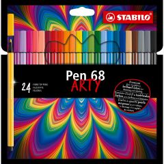 STABILO Pen 68 ARTY rotulador Multicolor 24 pieza(s)