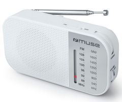Muse M-025 RW radio Portátil Analógica Blanco