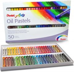 Pentel PHN-50 pastel Pastel al óleo Multicolor 50 pieza(s)
