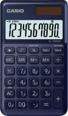 Casio SL-1000SC-NY calculadora Bolsillo Calculadora básica Azul