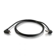C2G 81706 - Cable USB (3 m, USB A, Micro-USB B, 2.0, Male connector / Male connector, Negro)