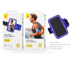 Jc armband funda brazalete deportivo azul/ smartphone hasta 6.5"