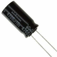 Condensador Electrolictico 4700uF 10Vdc Medidas 12,5x25mm Radial