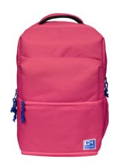 Oxford +lb b-out mochila escolar - compartimento isotermico - cremallera expandible - tirantes acolchados y ajustables - tamaño 42x30x15-20cm - color rosa