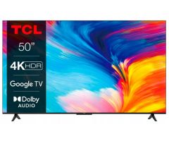 TCL P63 Series SMART TV 50 QLED ULTRA HD 4K CON HDR E ANDROID TV NERO 127 cm (50") 4K Ultra HD Negro 240 cd / m²