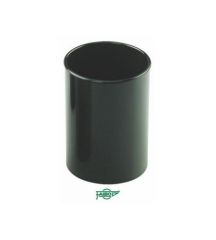 Cubilete color negro plástico reciclado y reciclable faibo 205r2